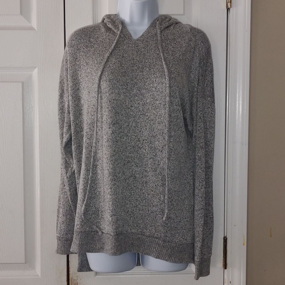 BKE  light gray lightweight  hoodie pullover sweater Sz M